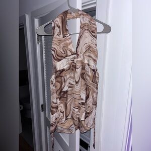 Halter top romper